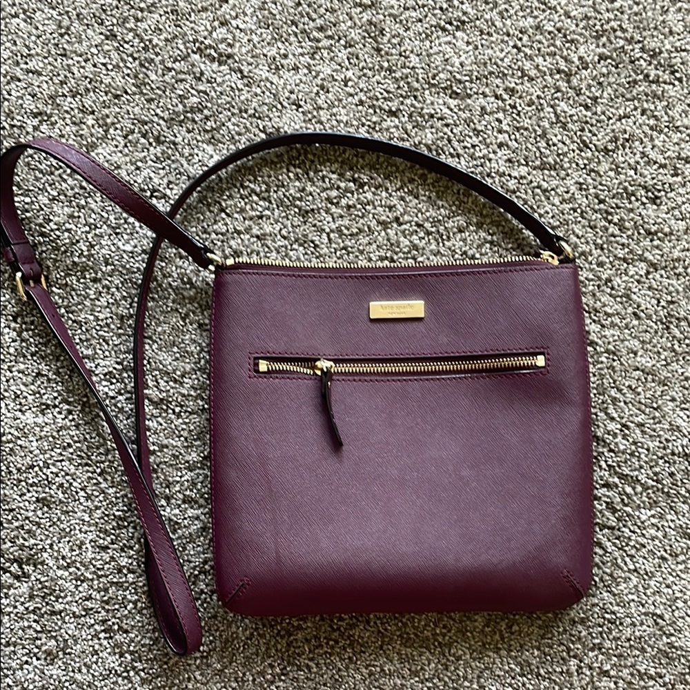 Kate Spade Purple Crossbody Bag